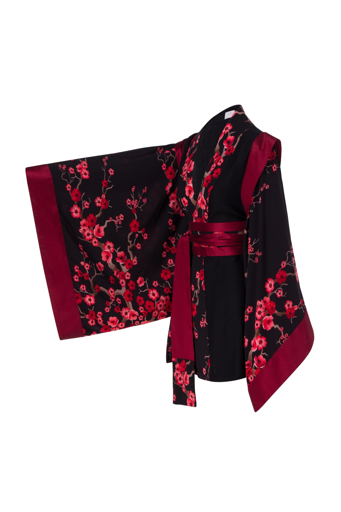 Sonsho Sakura Kimono - Black