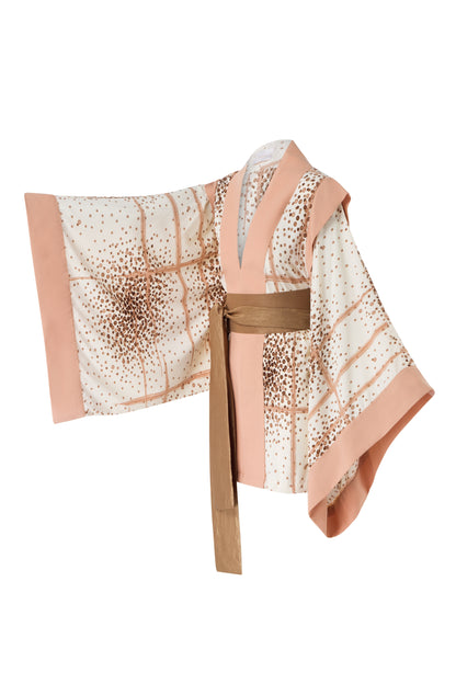 Sonsho Sand Kusama Kimono