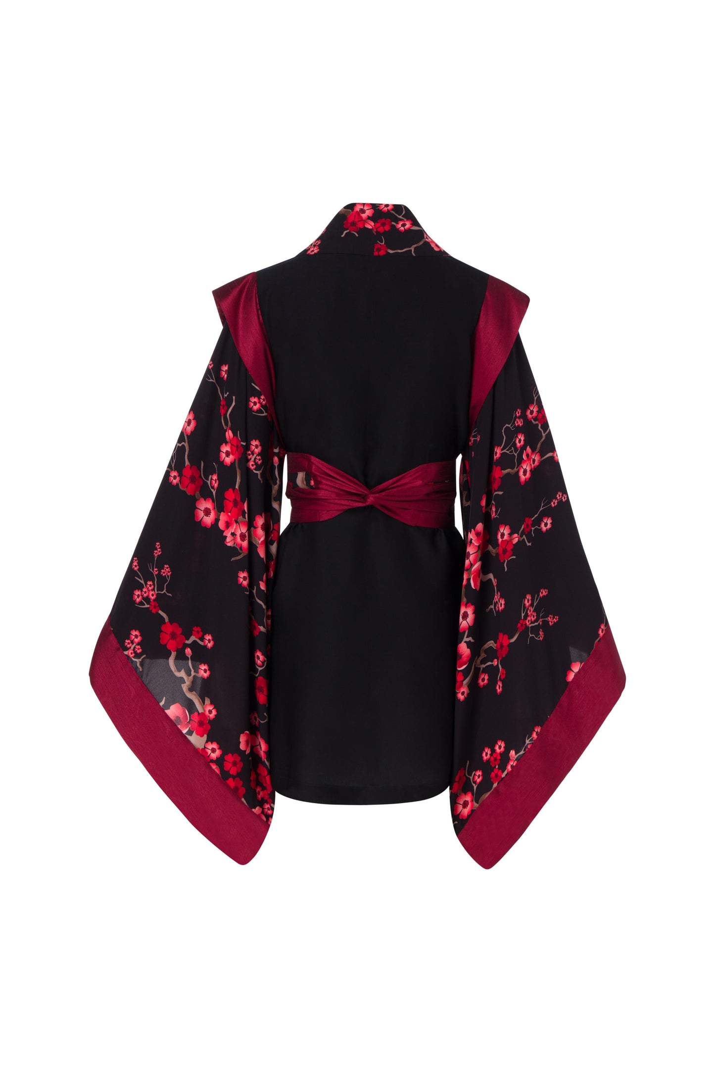 Sonsho Sakura Kimono - Black