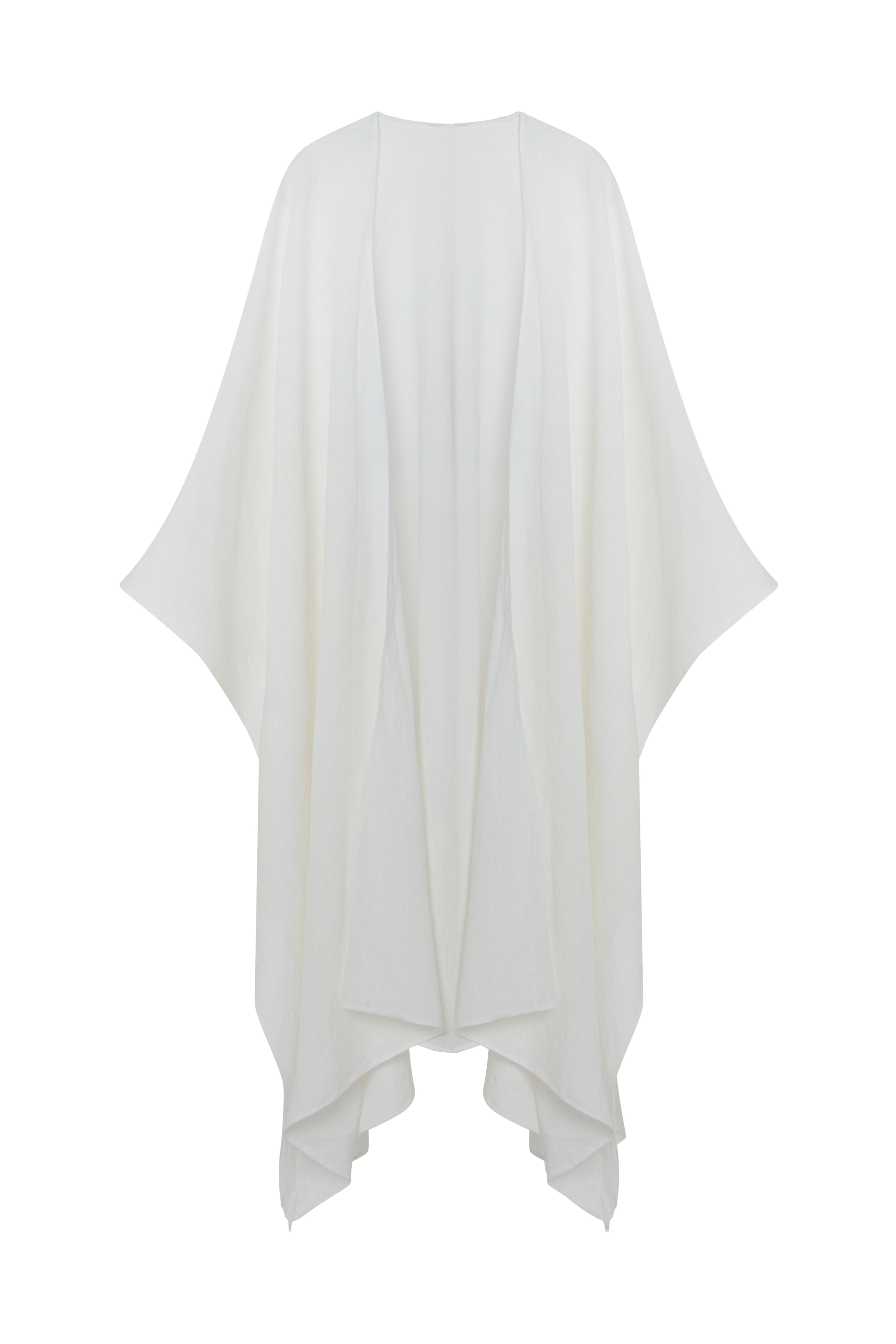 Boho Pure Linen White