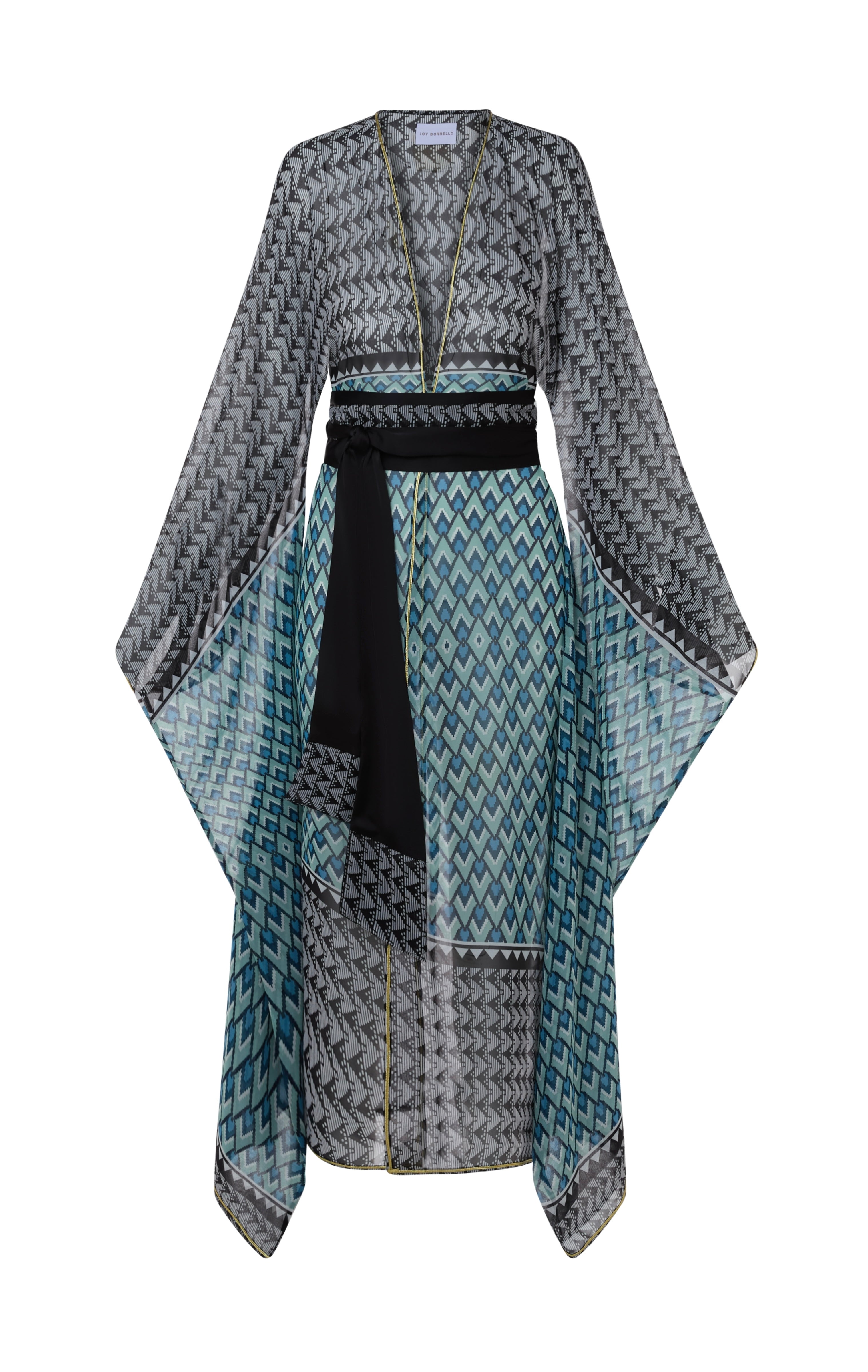 Ohkisaki Hendesi Kimono Aqua