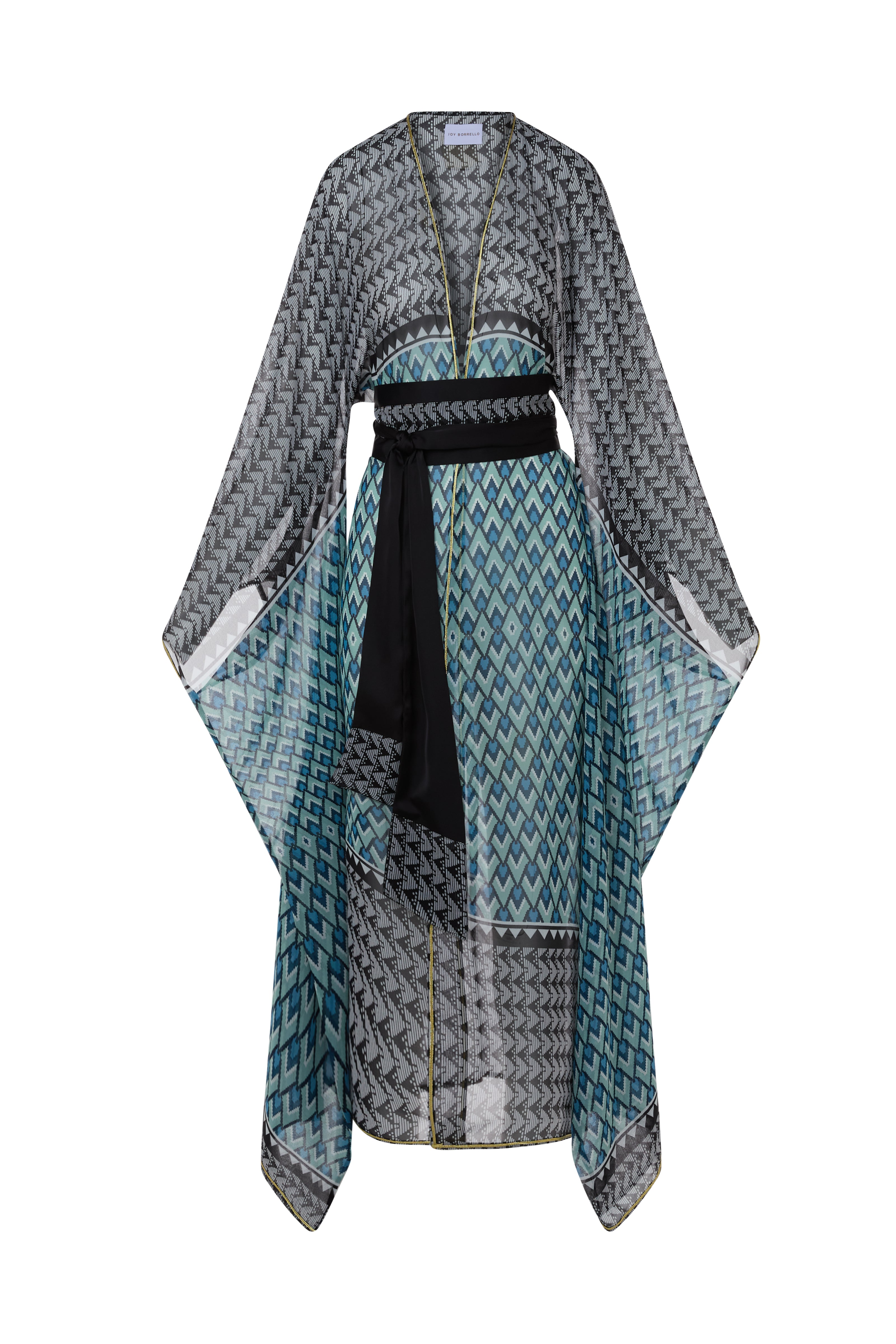 Ohkisaki Hendesi Kimono Aqua