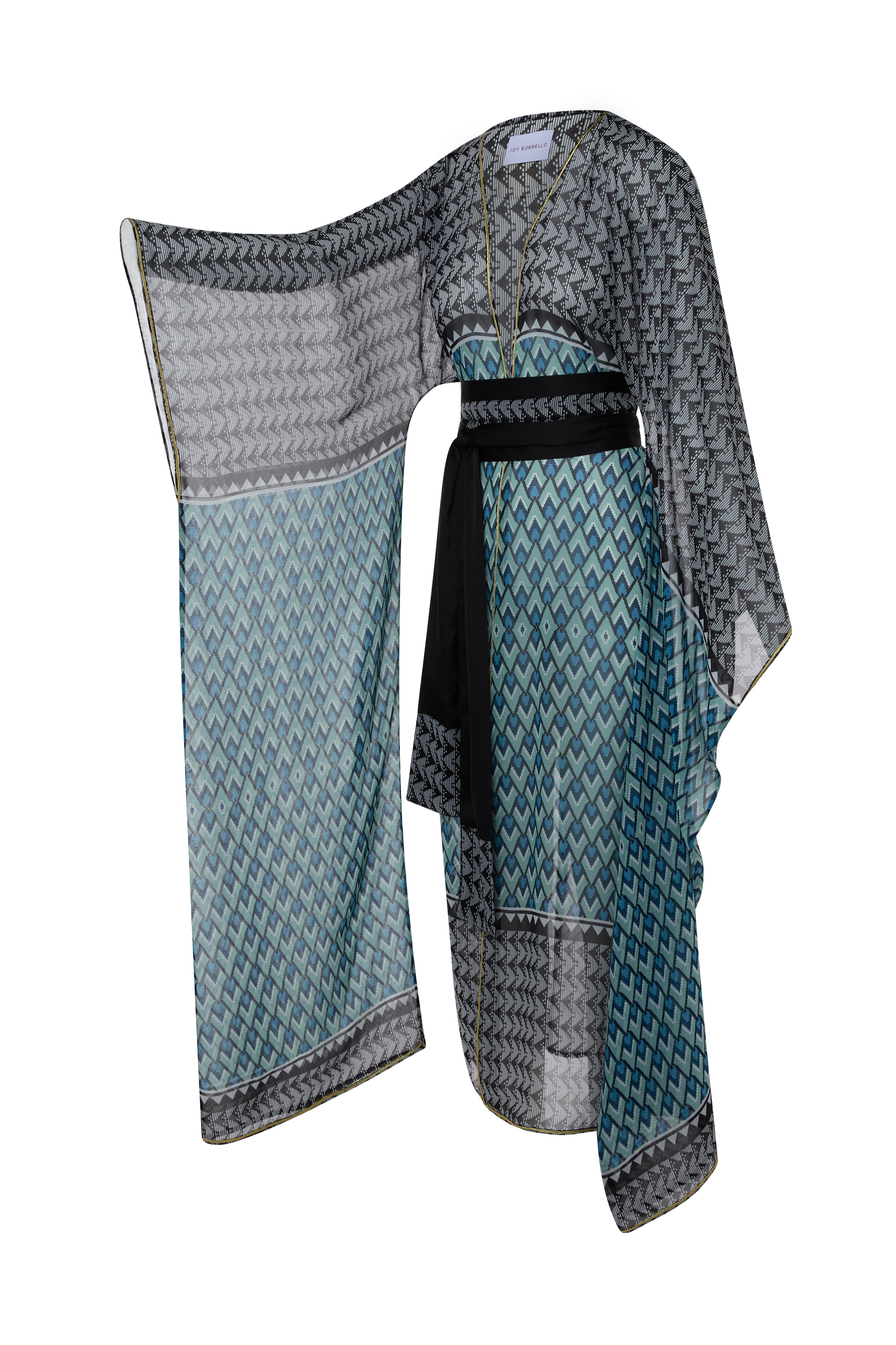 Ohkisaki Hendesi Kimono Aqua