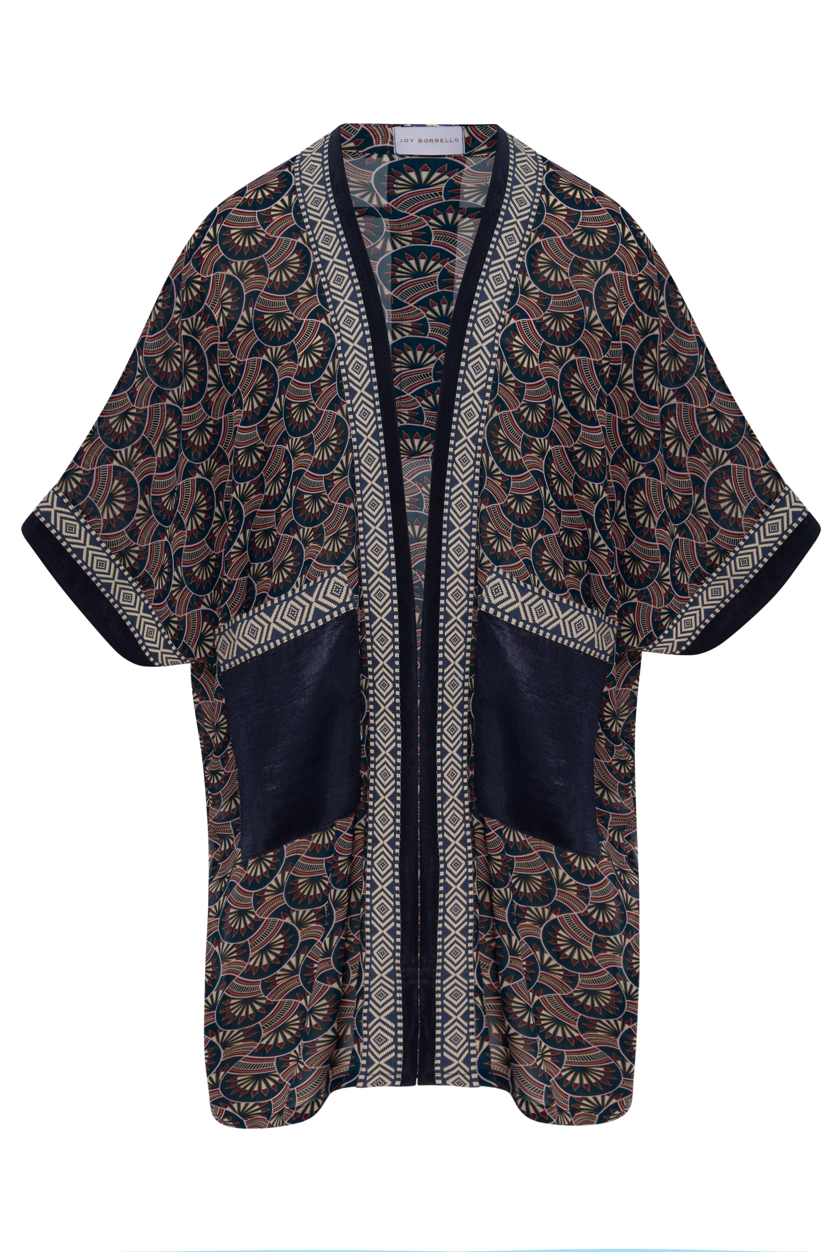 Ixamna K'axche Navy Kaftan
